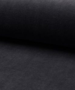 Nicki, kuscheliger Samt, unifarben Dunkelgrau