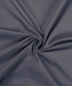 Jersey, unifarben Jeansblau