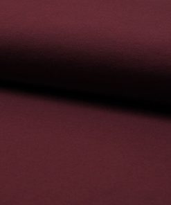 Jersey, unifarben Bordeaux