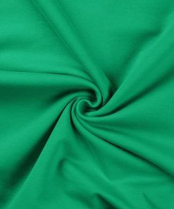 French Terry Stoff – Sommersweat, Grasgrün