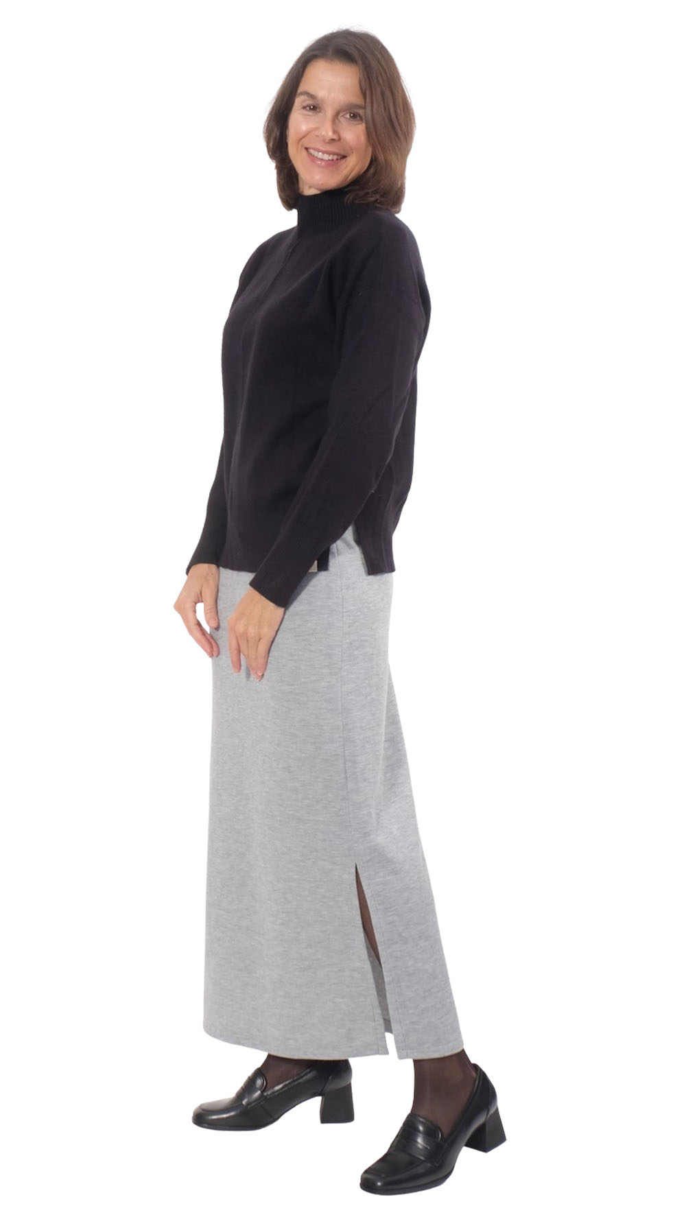 Mischgewebe, Hellgrau Melange – Bild 7