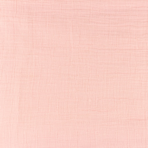 Bambus Musselin – Double Gauze, unifarben Rosa – Bild 3
