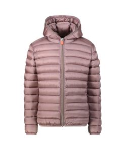 Save the Duck – Übergangs-Daunenjacke mit Kapuze „IRIS“, Vegan, misty rose