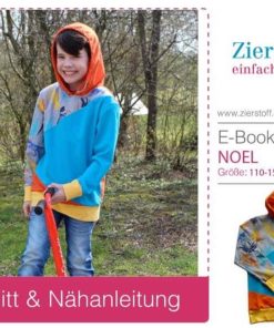 Hoodie, Kapuzensweatshirt “NOEL”, Gr. 110 – 152 [Digital]
