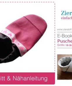 Puschen, Krabbelschuhe “FRIDOLIN” Gr. 18 – 35 [Digital]