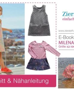 Kleid “MILENA”, Schnitt & E-Book, Gr. 62 – 104 [Digital]