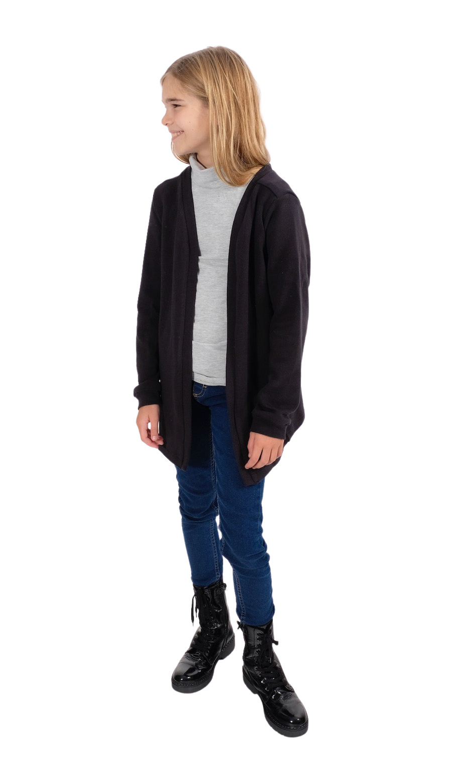 Weicher Strickstoff mit Waffeloptik, unifarben, Beige – Restposten zum Sonderpreis 80 cm – Bild 6