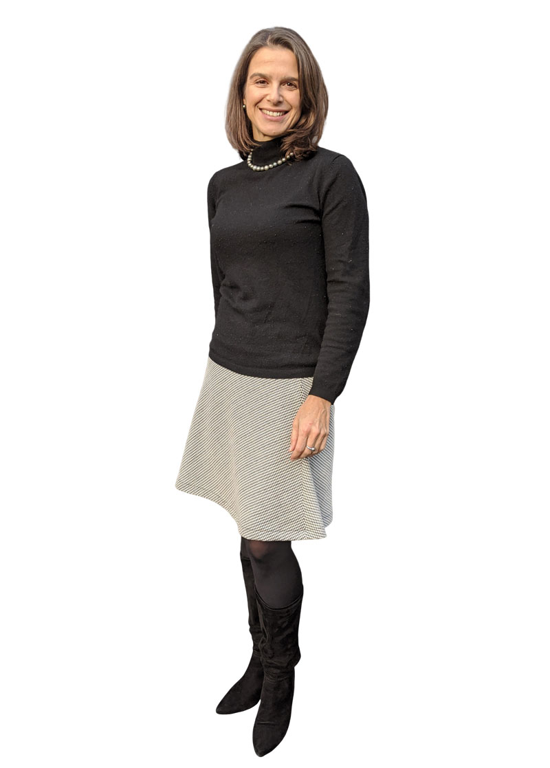 Stretch, Jacquard, Glencheck Musterung, Grau / Anthrazit – Bild 4