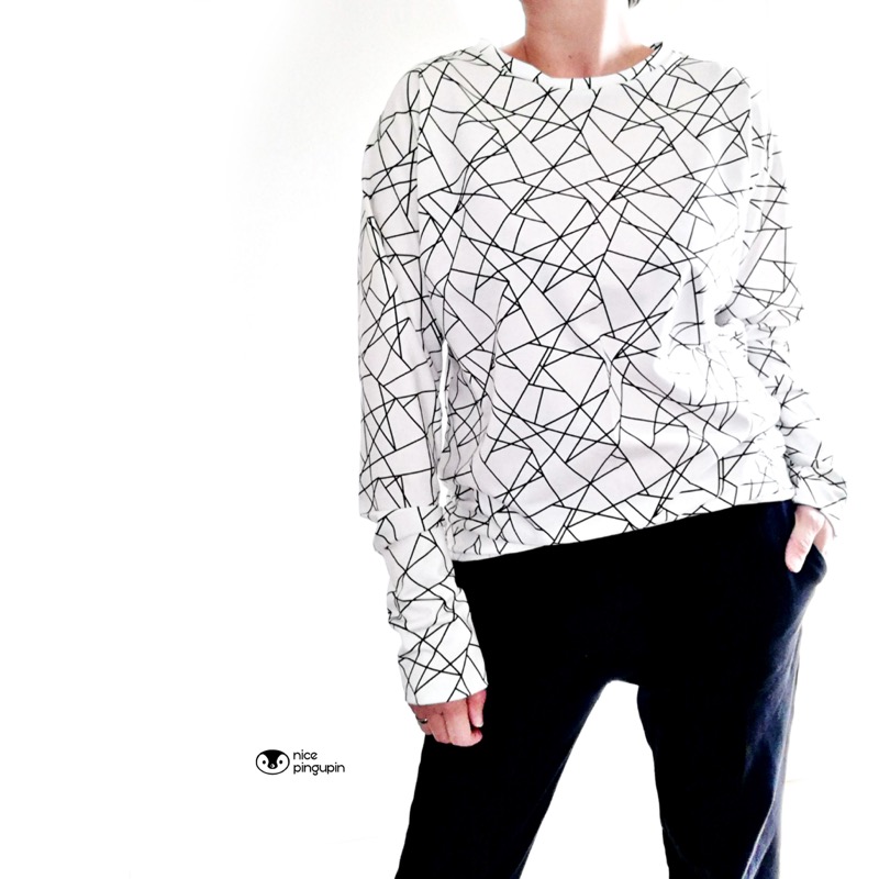 Fledermausshirt “Doro”, Gr. 158 – 46 – Bild 8