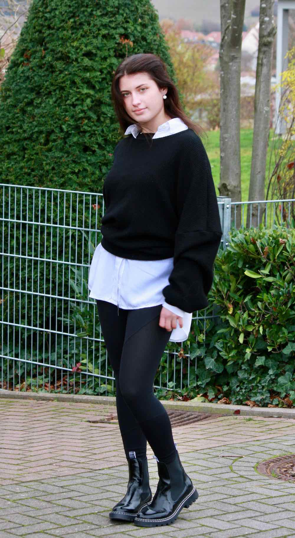 Weicher Strickstoff mit Waffeloptik, unifarben, Beige – Restposten zum Sonderpreis 80 cm – Bild 9