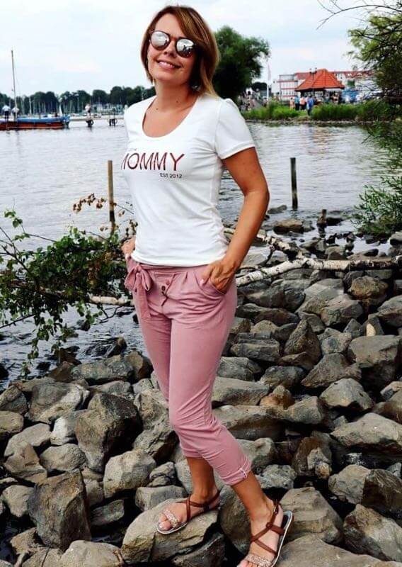 Leicht fallendes Mischgewebe, elastisch, Altrosa – Lino – Bild 5