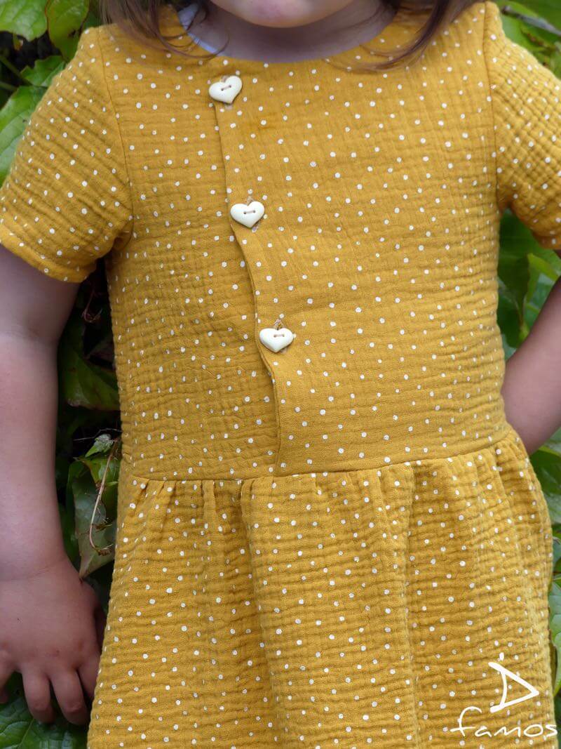 Gauze, Musselin – Double Gauze Grau mit weißen Ankern – Bild 8