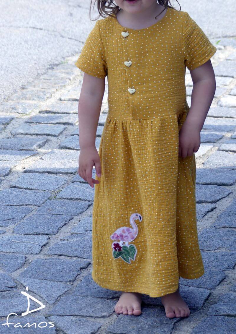 Gauze, Musselin – Double Gauze Grau mit weißen Ankern – Bild 7