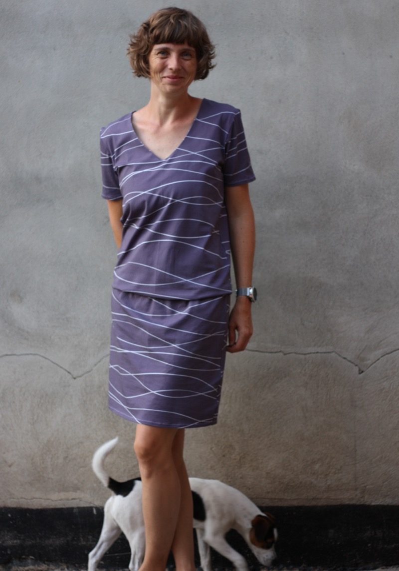 Schnittmuster auf Papier, Kleid “Tabea”, Gr. 158 – 46 – Bild 4