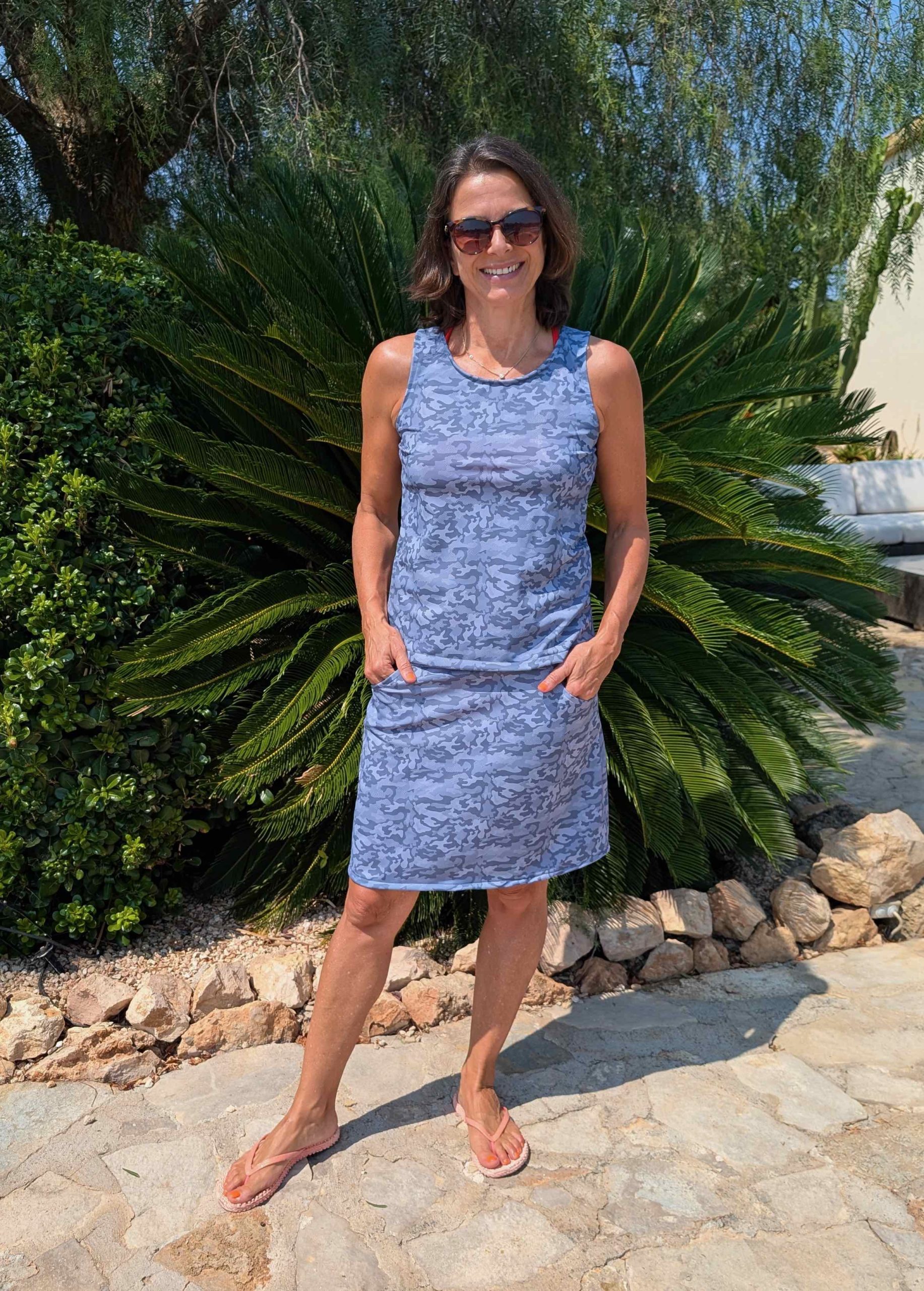 Griffiger Sportjersey, unifarben und Camouflage – Bild 3