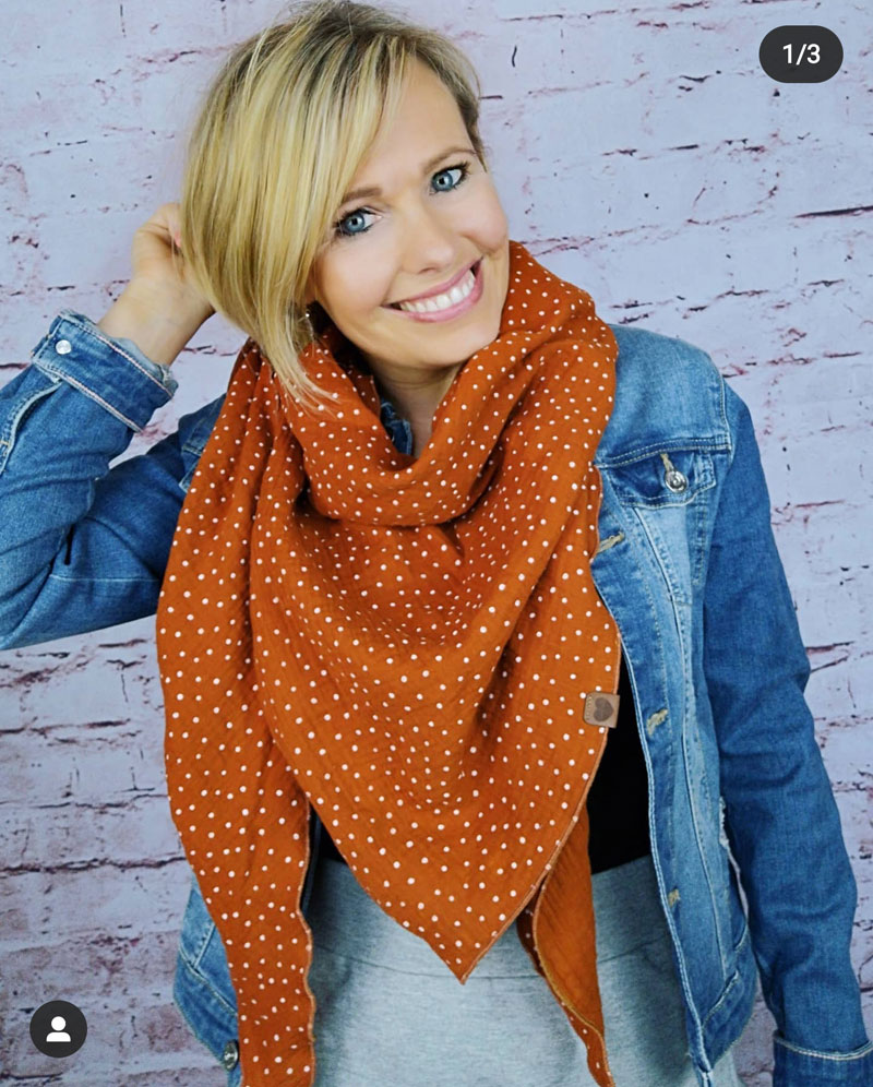 Bambus Musselin – Double Gauze, unifarben Rosa – Bild 9