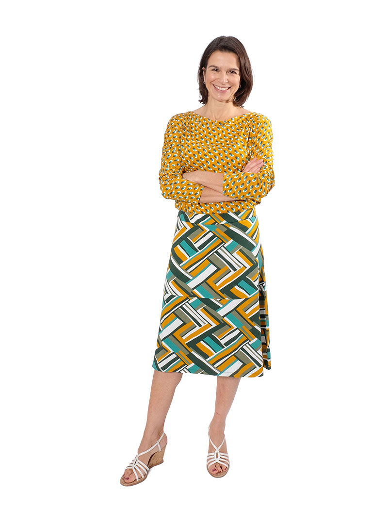 Fledermausshirt “Hilda”, Gr. 158 – 46 – Bild 4