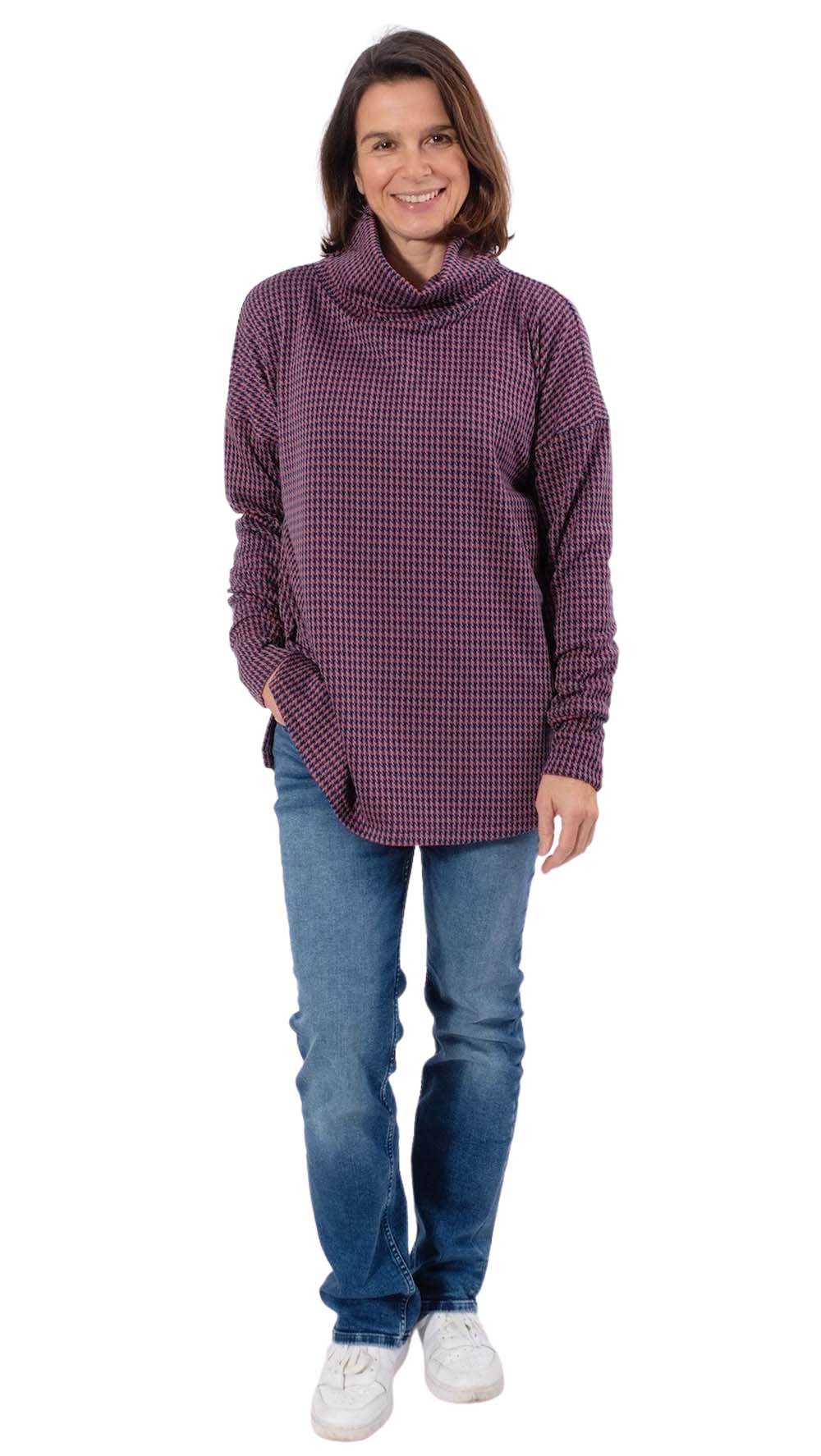 Mischgewebe – Jacquard, Zebramuster Schwarz / Ecru – Bild 8