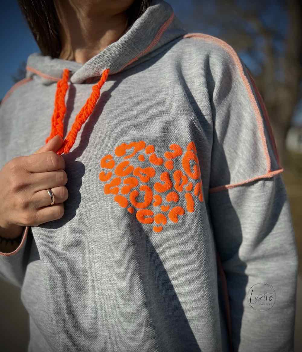 Mischgewebe, Hellgrau Melange – Bild 6