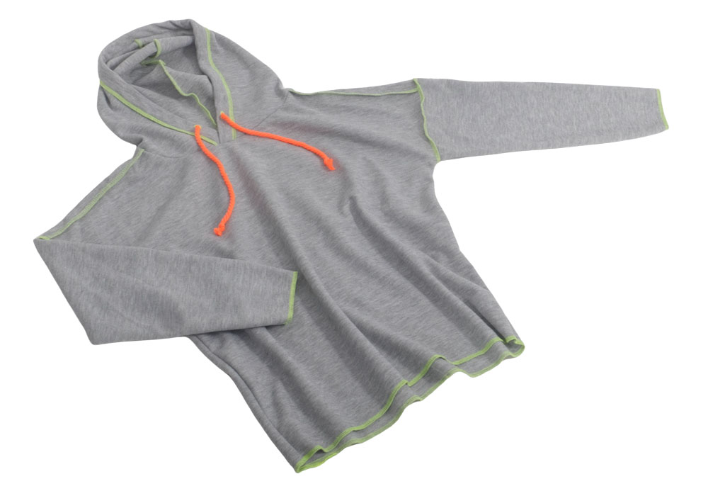 Mischgewebe, Hellgrau Melange – Bild 4