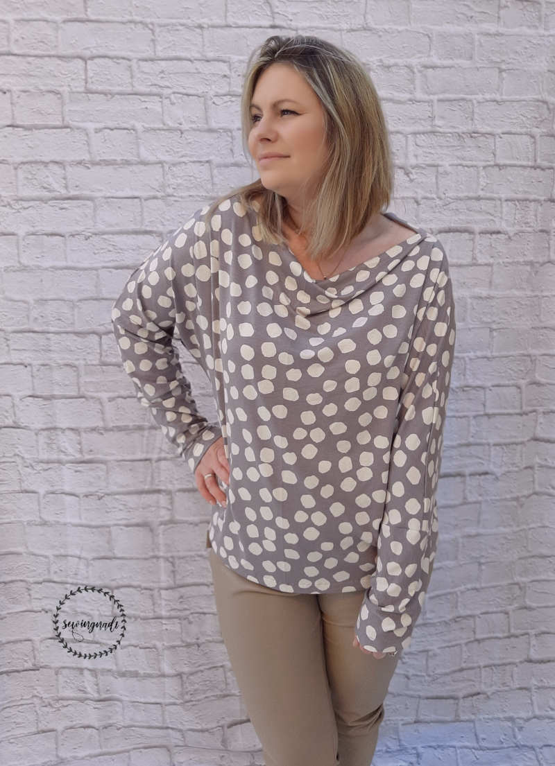 Fledermausshirt “Hilda”, Gr. 158 – 46 – Bild 9