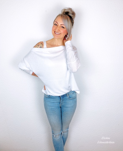 Fledermausshirt “Hilda”, Gr. 158 – 46 – Bild 6