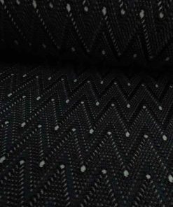 Mischgewebe, Spitzenoptik auf Schwarz