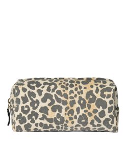 Studio Noos – Pouch „WHITE COTTON LEOPARD“, Leo