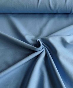 French Terry Stoff – Sommersweat, Denim Blau