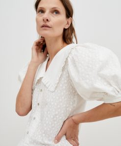 The New Society – Bluse „ANTONELLA“, Biobaumwolle