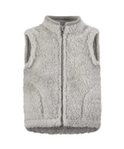 Alwero – Bodywarmer WALKER Adult, Biowolle, Light Grey, unisex