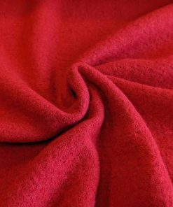 Wollstoff, Wollwalk, Rot