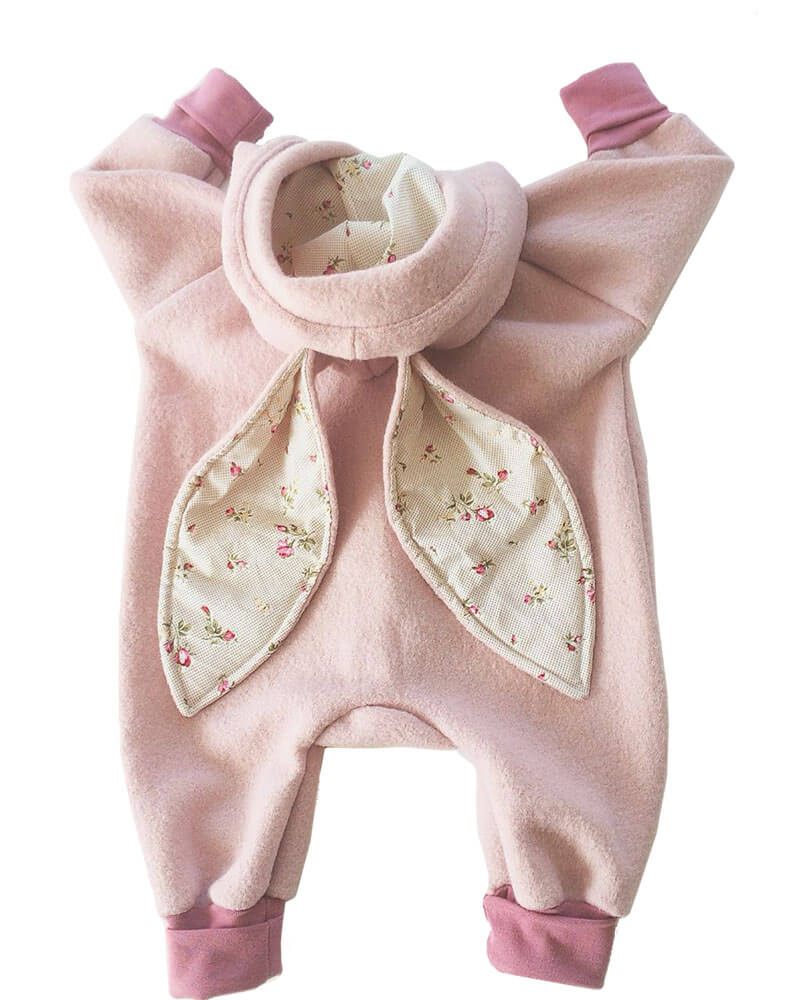 Sweatshirtstoff, Teddystoffoptik, dehnbar, weich und kuschelig – Schwarz – Bild 5