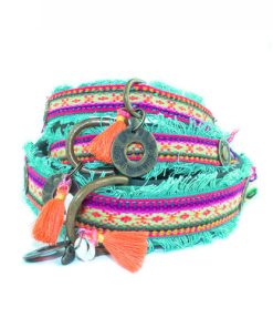 DWAM Lola Hundehalsband Denim, vegan (XXL)