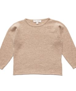 Papa Lobster – Pullover ‚Alexis‘, beige melange, Kaschmir